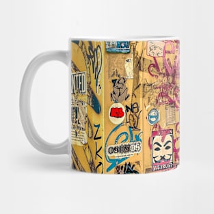 Graffiti Tags Street Urban Art Stickers NYC Mug